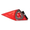 Renault Megane 2 2007-2009 Stop Lambası Sağ Kırmızı - Beyaz (Sedan) Makyajlı Tip (Mars) (Oem No: 8200417347)