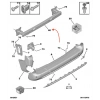 Cıtroen Berlıngo- 19/24; Arka Tampon Demiri (Oem No: 9822105380)