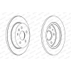 Fren Diski Insıgnıa A 08-18 / Arka Düz 292-5 (Set) (Oem No: Ddf1804C)
