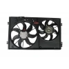 Volkswagen Caddy- 2011-2015  Radyatör Ve Klima Fan Davlumbazı  Komple Çiftli (7+7 Kanat) (Motorlu)(Oris) (Oem No:1Td121203D)