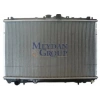 Mitsubishi Carisma- 1997-2000  Su Radyatörü 1.6/1.8 (Brazing) (400X658X16) (Manuel) Alüminyum (Oris) (Oem No:Mr299522)