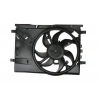 Opel Corsa- E- 2015-2019  Radyatör Fan Davlumbazı Komple 1.0/1.2/1.4 (7 Kanat) (Motorlu) (Oris) (Oem No:1341392)