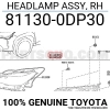 Japon Yaris Cross Benzinli 20 - Far  (Oem No:811300Dp30)