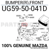 Japon B2500 (Uf) 2.5 D 1996-1998 Tampon Kulağı Ön Sağ . (Oem No:Ug5950041C)