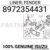 Çamurluk Davlumbazı Dmax 2004-2007 Ön L (Oem No:8972354431)