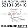 Tampon Hilux Ön  1998-2001 Ln-145 Krom (Oem No:5210135410)