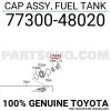 Yakıt Depo Kapağı Corolla 2019-21 (Oem No:7730048020)