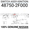 Termik Kontak Primera 1996-2007 / Qashqai 2007-2014 / Juke 2010-2016 / Xtrail 2001-2007 / Navara 2006-2014 / Micra 2003-10 (Oem No:487502F000)
