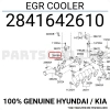 Egr Soğutucu Bongo 2004 Sonrası K2500 / Euro-3 (Oem No:2841642615)