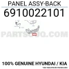 Panel Accent Arka  1995-00 (Oem No:6910022101)