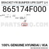 Tampon Bağlantı Braketi Kmy Ön 2005 Sonrası Üst Sol (Oem No:865174F000)