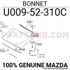 Motor Kaputu B2500 1997-99 (Oem No:U00952310C)