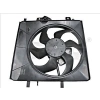 Peugeot  207  2006-2012  Radyatör Fan Davlumbazı Komple (6 Kanat) (Motorlu) (Oris) (Oem No:1253C6)