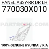 Hyundai  İ10    2008 2012  Arka Kapı Komple Sol (Bfn) (Oem No:770030X010)