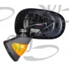 Modüs Elektrikli Ayna 2004-2008 Astarlı Sinyalli Kör Noktalı Sol Oem No:7701060072