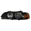 bmw 5 serı- 5 serisi- 2001-2003  far lambası sol sarı sinyallı/merceklı/angel/elektrikli/motorsuz (famell Oem No (63126900197)