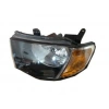 mitsubishi l200- pıck up- 2006-2009  far lambası sol elektrikli/motorlu (sarı sinyallı) (h4) Oem No (8301A691)