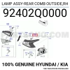 Hyundai i20 2021-2026 Stop Lambası Dış Sol Oem No (92401Q0000)