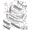 peugeot  508  2014-2017  ön tampon sıyah panjurlu komple  (tw) Oem No (9833128480)
