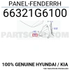 Hyundai Staria 2022-2024 sağ çamurluk Oem No (66321CG050)