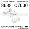 Hyundai i30 2012-2016 Arka Sol Kapı İskelet Şeridi Oem No (86381A5000)