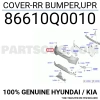 Hyundai i30 2017-2018 arka tampon Oem No (86610G4000)