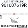Renault Duster 2017- Bagaj Kapağı Oem No (901007619R)