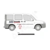 Fiat Doblo 2001-2005 Kapı Bandı Arka Sol Oem No (735294281)