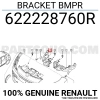 Megane Far Alt Braketi Sağ 2009- Oem No (622220003R)