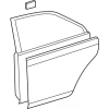 Corolla 2007-2013 Arka Kapı Sol Oem No (6700412A20)
