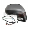 2007-2012 Citroen C4 Picasso Dış Dikiz Aynası Sağ Isıtmalı/Elektrikli/Sensörlü/Sinyalli 9 Pinli Asta