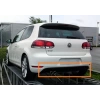 Volkswagen Golf Vı Arka Tampon Karlık Çift Egzost Delikli 2008- (Oem No:  5K6807521M9B9)