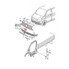 Volkswagen Transporter Ön Tampon Panjuru Orta 2014- (Oem No:  7E5853678A9B9)