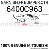 Mitsubishi Outlander/Asx Ön Tampon Bandı Nikelaj Sol 2010- (Oem No:  6400C963)