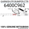 Mitsubishi Outlander/Asx Ön Tampon Bandı Nikelaj Alt 2010- (Oem No:  6400C962)