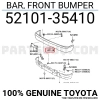 Toyota Hilux Ln145 Ön Tampon Nikelaj 1998-2000 (Oem No:  5210135410)
