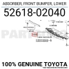 Toyota Auris Ön Tampon Alt Koruma Plastiği 2012-  (Oem No:  5261802040)