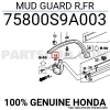 Honda Crv Arka Tampon Alt Parça Sağ 2002-2004 (Oem No:  75800S9A003)
