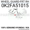 Kia Carens Ön Çamurluk Davlumbazı Sağ 2002-2005 (Oem No:  0K2Fa51015)