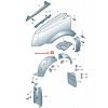 Volkswagen Lt35 Ön Çamurluk Davlumbazı Sol 1996-2006 (Oem No:  2E0863813 )