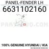 Hyundai Atos Ön Çamurluk Sol 1998-2000 (Oem No:  6631102160)