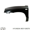 Hyundai Santa Fe Ön Çamurluk Çıta Delikli Sol 2000-2006 (Oem No:  6631126270)