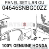 Honda Civic Arka Çamurluk Sedan Sol 2006-2011 (Oem No:  04646Snbg00Zz)