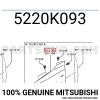 Mitsubishi L200 Ön Çamurluk Sinyal Delikli 4X2 Sol 2014- (Oem No:  5220K093)