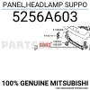 Mitsubishi Lancer Ön Panel Alt Sacı 2008  (Oem No:  5256A603)