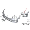 Bmw 3 Serisi Sis Far Braketi Sağ 2019- (Oem No:  51117422248)