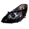 Renault Clio Ön Far Motorlu Sıyah Hatchback Sol 2008- (Oem No:  260603106R)