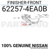 Nissan Qashqai Sis Far Kapağı Sol 2013- (Oem No:  622574Ea0B)