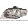 Audi A4 Ön Far Elektrikli Motorlu Beyaz Sinyalli Sağ 2004- 2007 (Oem No:  8E0941003Bk)