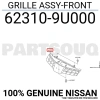 Nissan Note Ön Panjur Grı 2006/Tüv (Oem No:  623109U000)